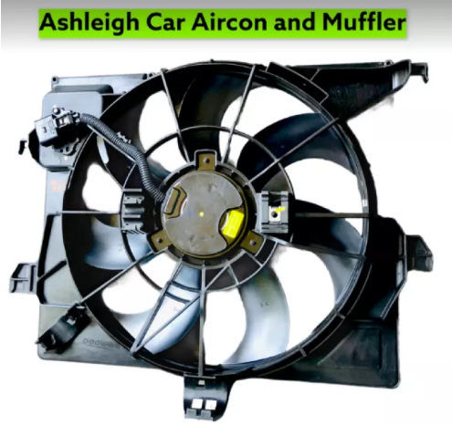 Hyundai Accent 2014 Radiator Condenser Auxiliary Fan Motor Assembly Car