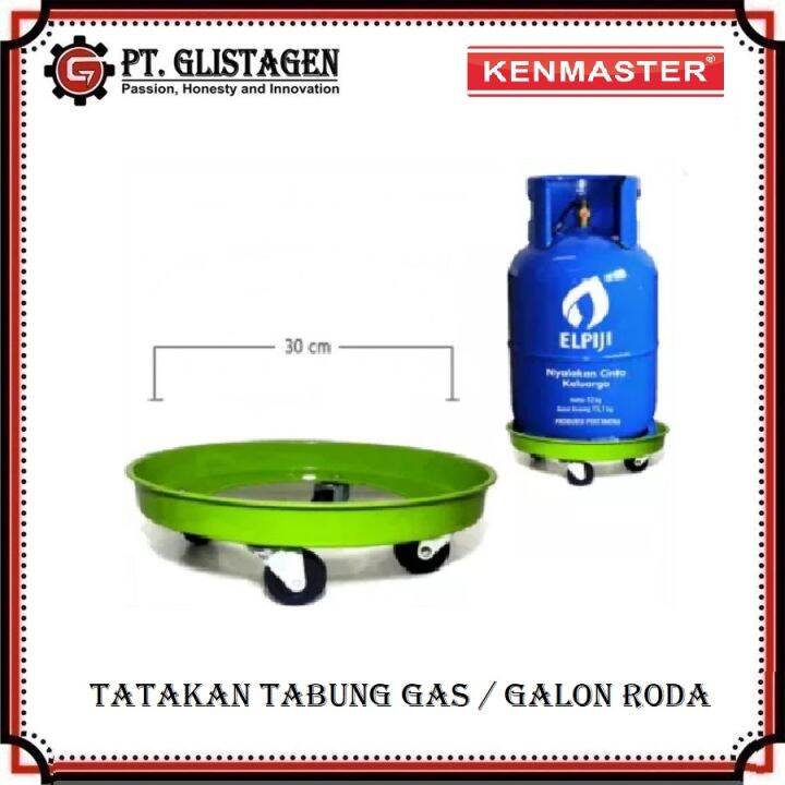 Kenmaster Tatakan Galon Tabung Gas Elpiji Kg Kg Serbaguna Bahan Besi