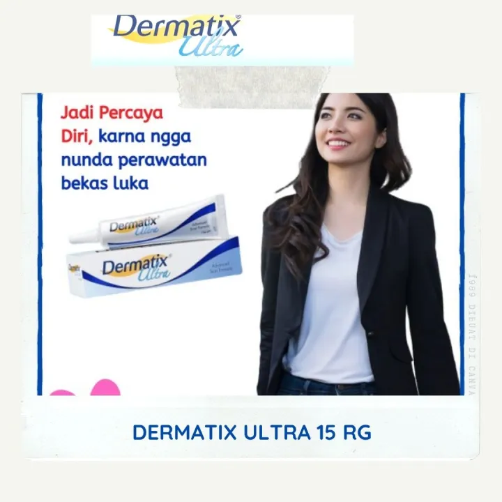 Dermatix Ultra Gel Salep Penghilang Luka 15Gr Advanced Scar Formula