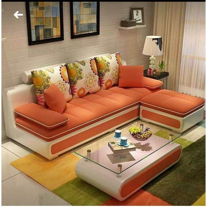 SOFA MINIMALIS L SHAPE SOFA MODERN SOFA RUANG TAMU RUANG KELUARGA