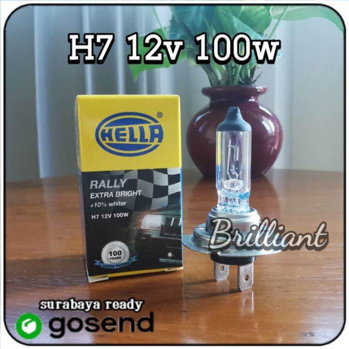 Bohlam Halogen Hella Original H7 12v 24v Lazada Indonesia