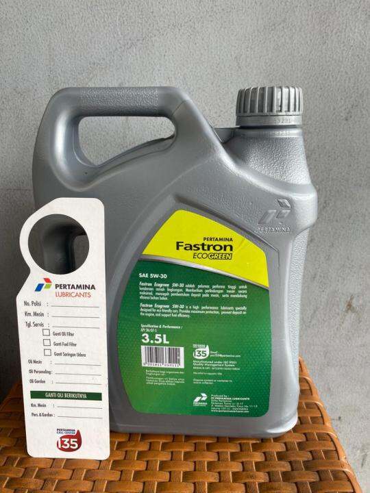 Oli Mesin Fastron Eco Green Sae W Liter Lazada Indonesia