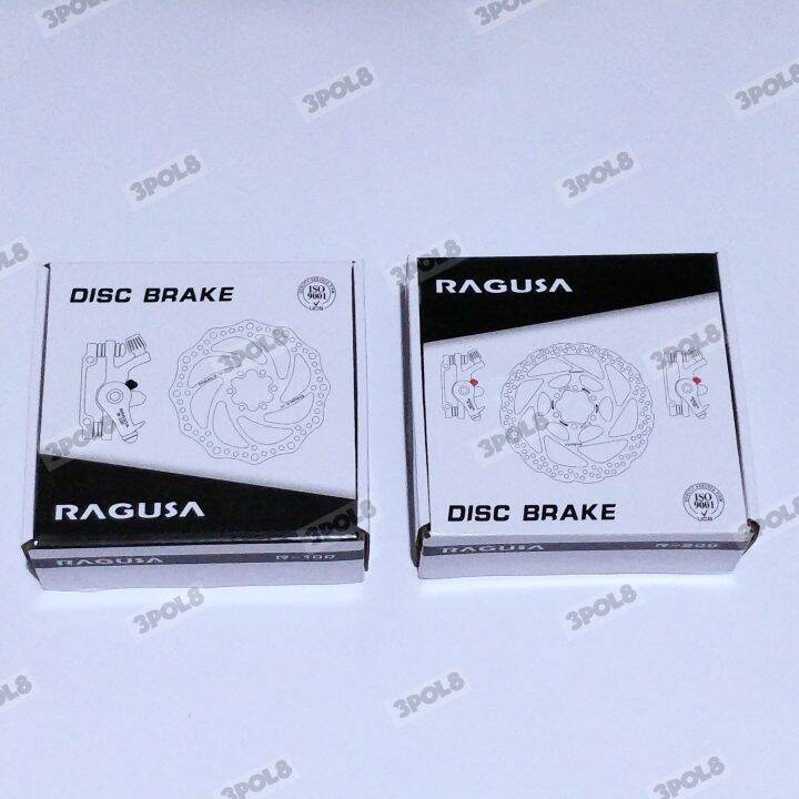 Disc Brake Set Caliper Ragusa R200 R100 Bike Mechanical 160mm MTB Rotor