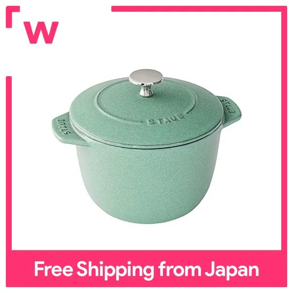 Staub Staub La Cocotte De Gohan Sage Green M Cm Rice Pot Cooking Rice