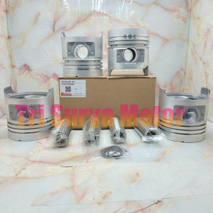 PISTON ASSY SEHER SET PIN PEN BESAR BIG TAFT GT F70 F75 NEW HILINE