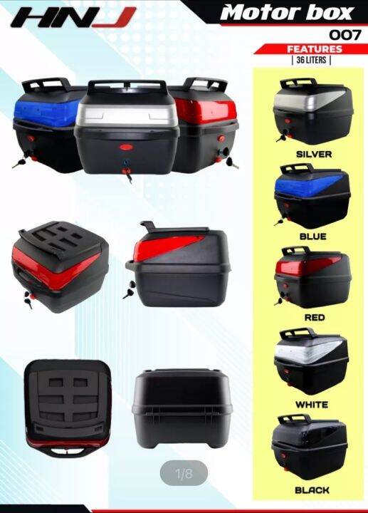 Hnj Top Box Suitcase With Shelf Liters Lazada Ph