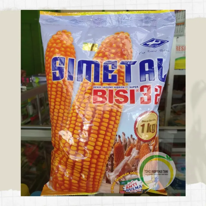 Benih Jagung SIMETAL BISI 321 Isi 1 Kg Dari Bisi Lazada Indonesia