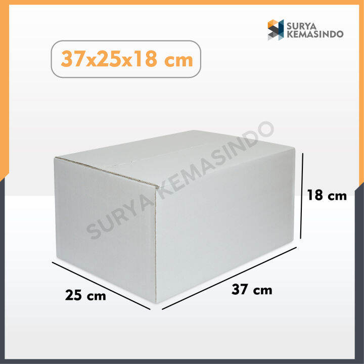 Box 37x25x18 Cm Amdk 24X350 Ml Kardus Karton Polos Hampers Box Normal