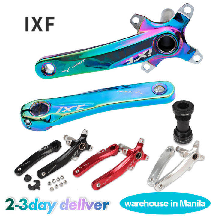 Ready Stock Cod Ixf Jiankun Bcd Mtb Crank Arm Set X Crankset Bb