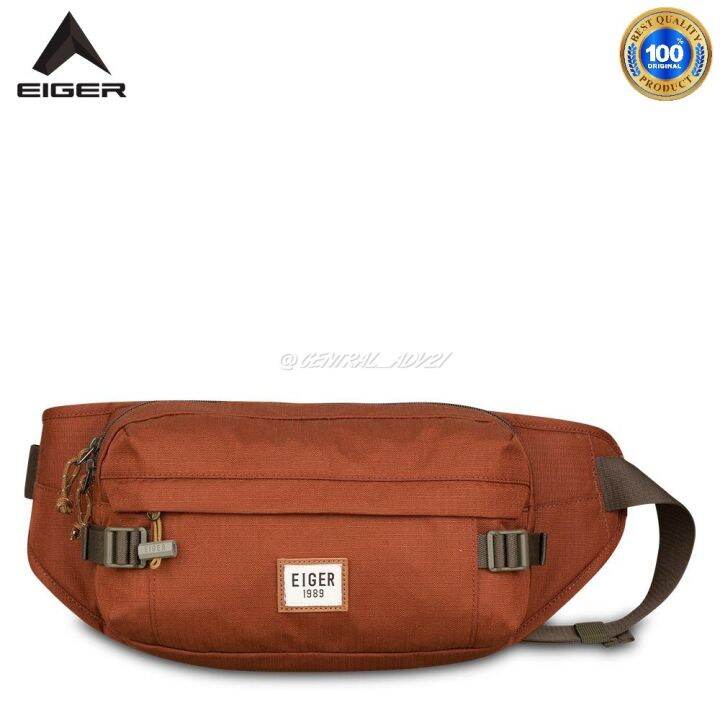 Eiger Sender Shoulder Waist Terracotta Shoulder Bag Lazada