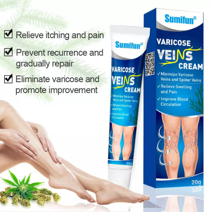 Sumifunvaricose Vein Ointment Red Blood Streak Repairblue Tendon