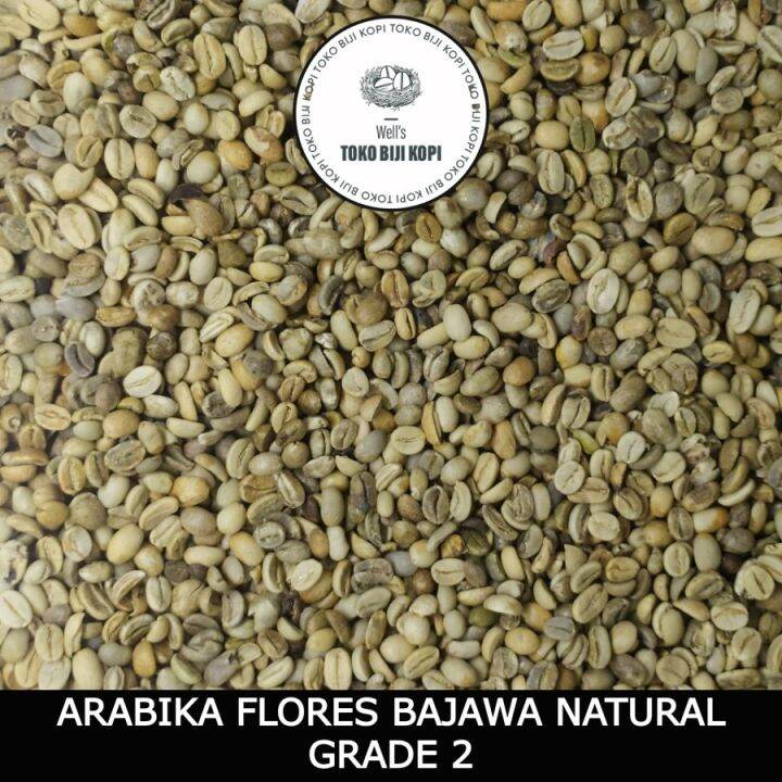 Green Bean Arabika Flores Bajawa Natural Process Kopi Mentah Kg