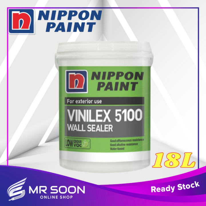 NIPPON PAINT 5100 Wall Sealer 18L Undercoat Dinding First Layer