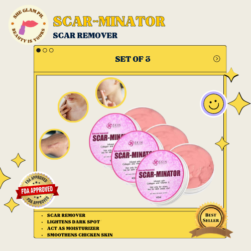 Authentic Scarminator Scar Remover Set Of Perfect Remedy For