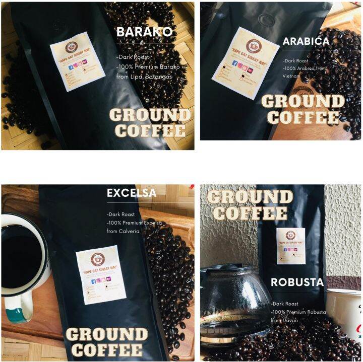 HeBrews 111 Coffee Super Power Premium Of 4 Coffees 750g Each GROUND