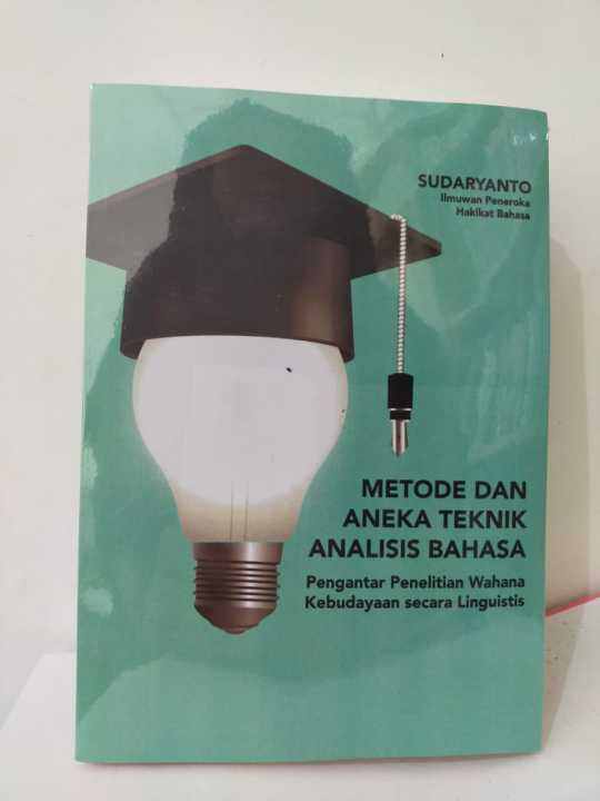 Metode Dan Aneka Teknik Analisis Bahasa Sudaryanto Lazada Indonesia