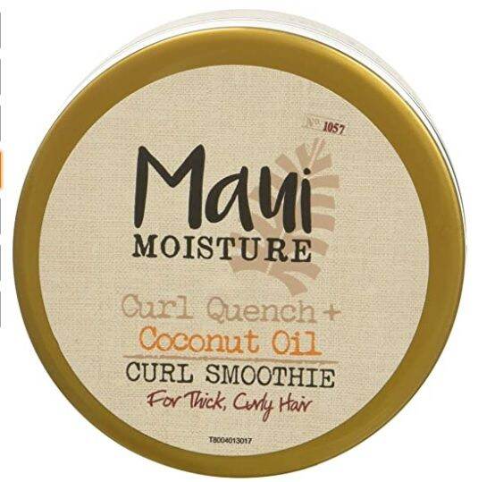 Maui Moisture Curl Quench Coconut Oil Curl Smoothie 12 Ounce Creamy