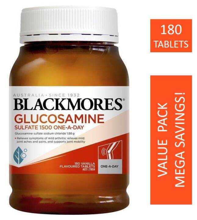 Blackmores Glucosamine Sulfate One A Day Tablets Lazada