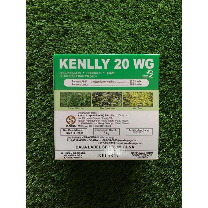 Kg Kenlly Wg Metsulfuron Methyl Herbicide Mixture Campuran Racun