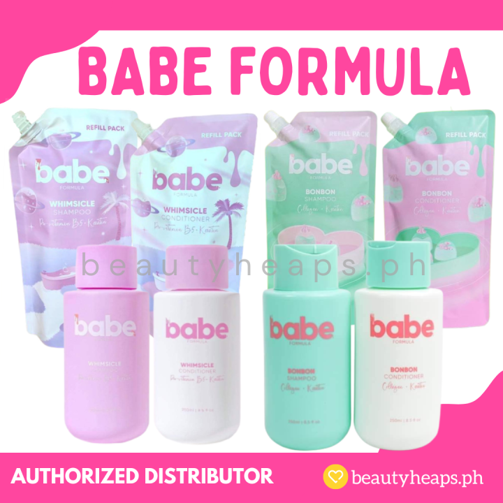 Babe Formula Bonbon Shampoo Conditioner With Collagen Hydrolyzed