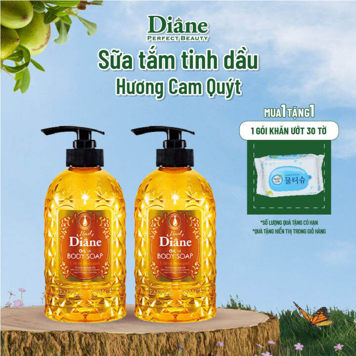 Combo S A T M Gi U M Moist Diane Oil In Body Soap Citrus Bouquet