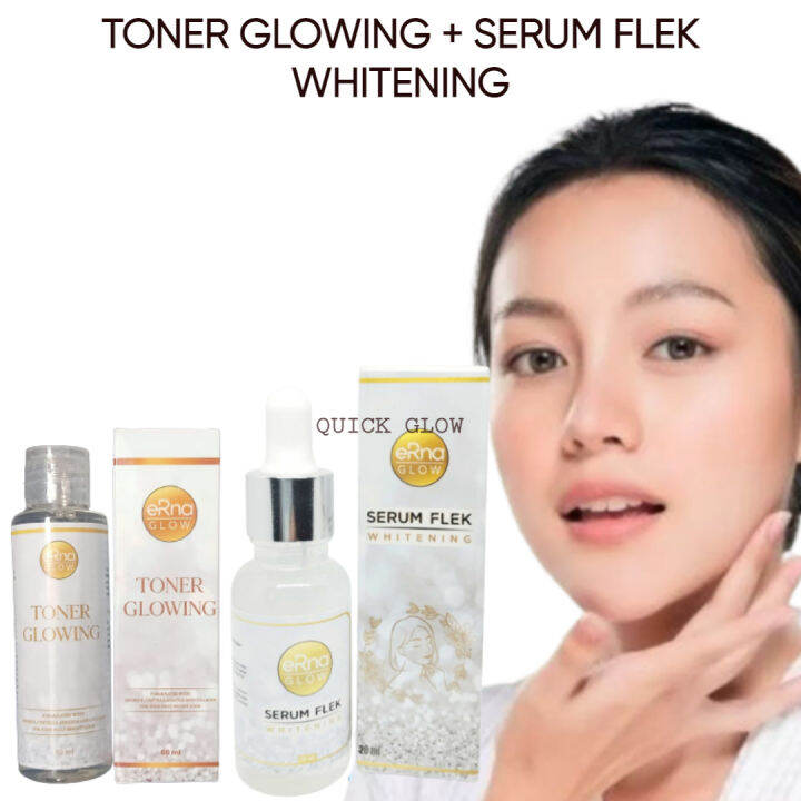 Serum Dan Toner Glowing Serum Penghilang Flek Hitam Bikin Glowing Serum