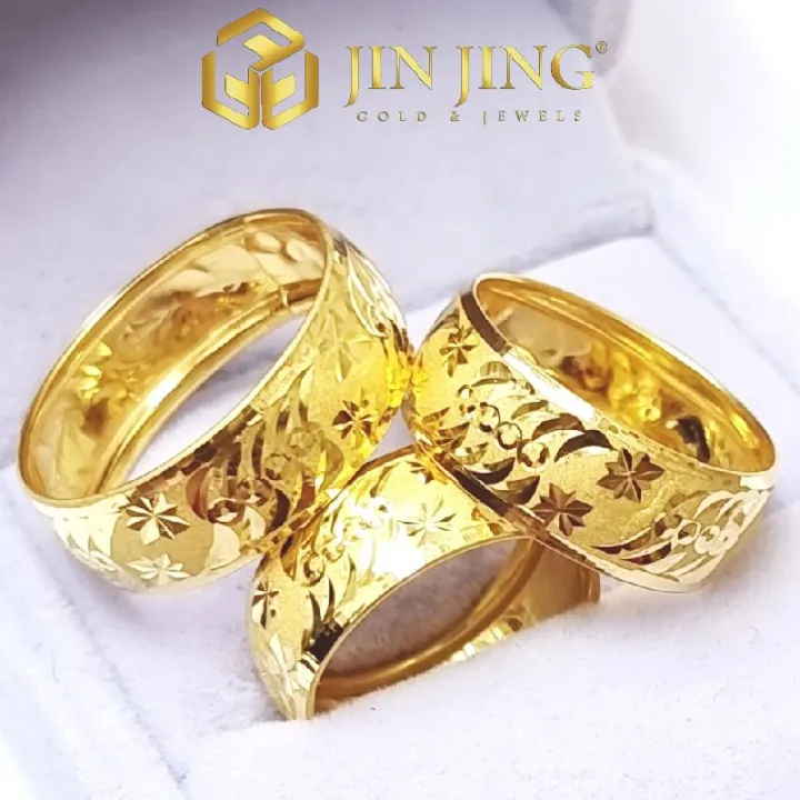 CINCIN BELAH ROTAN TAYAR BAJET EMAS 916 Lazada