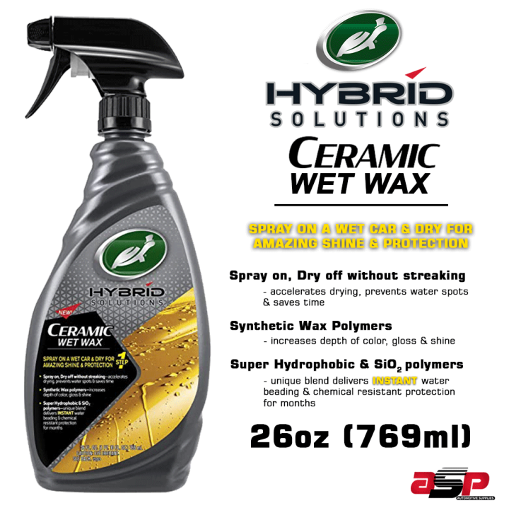 Turtle Wax Hybrid Solutions Ceramic Wet Wax Oz Ml Lazada Ph