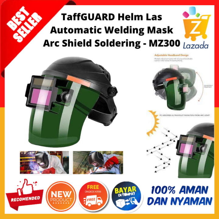 Taffguard Helm Las Automatic Welding Mask Arc Shield Soldering Mz