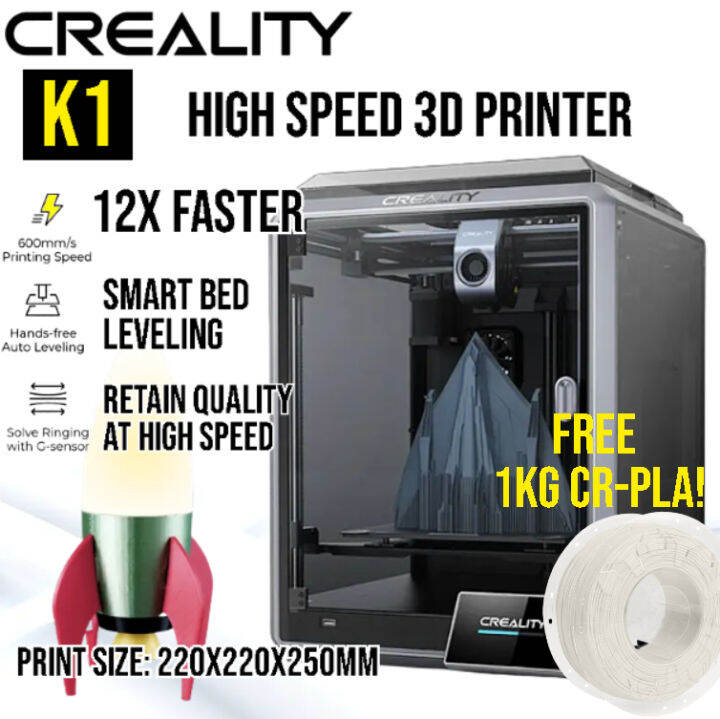 Creality K1 3D Printer 600mm S Speed Is Awesome Lazada