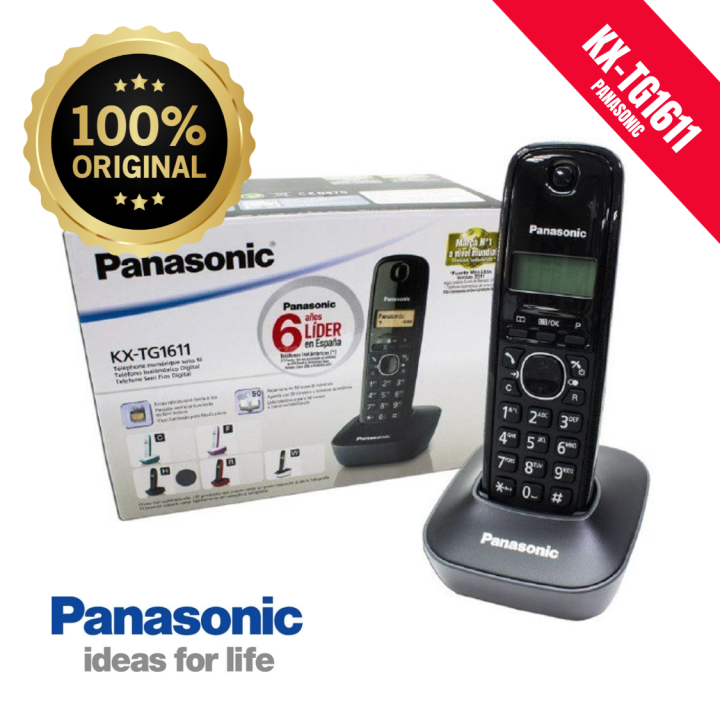 Panasonic Kx Tg Original Telephone Cordless Wireless Phone