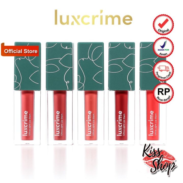 Luxcrime Ultra Light Lip Stain Lazada Indonesia