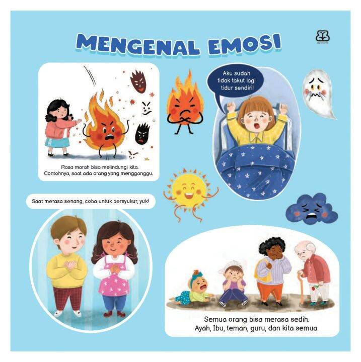 Tidak Dijual Sticker Diy Gimmick Boardbook Seri Mengenal Emosi