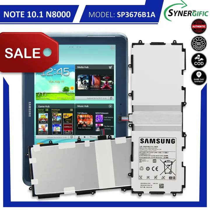 For Samsung Galaxy Tab 10 1 Battery Original Fit P7500 N8000 1S2P