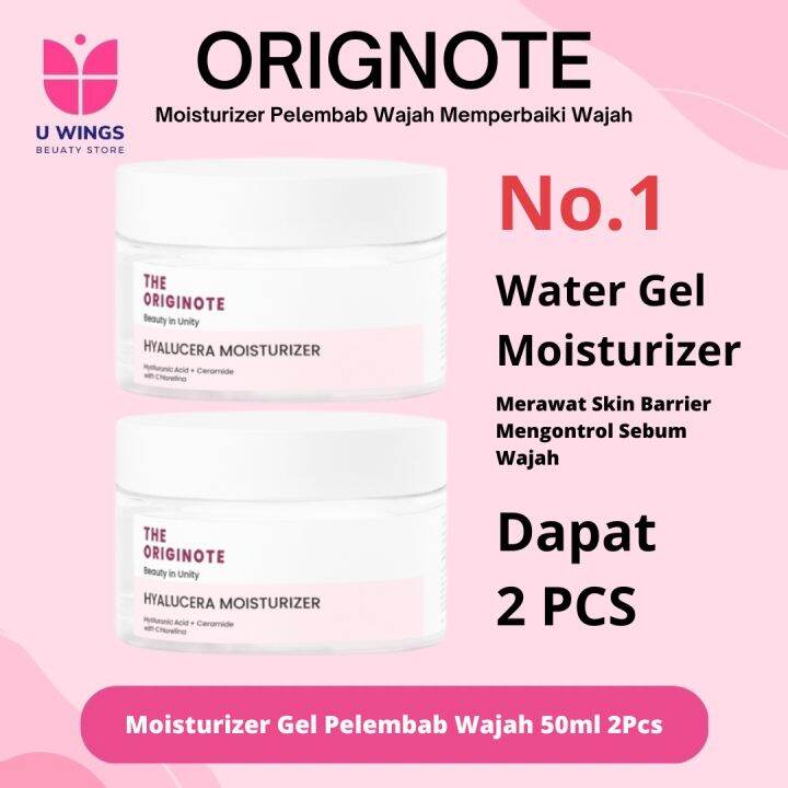 The Originote Hyalucera Moisturizer Gel Ml Pelembab Wajah Untuk