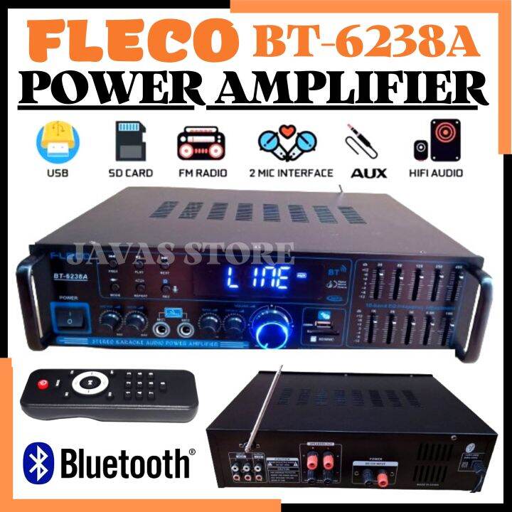 Amplifier Bluetooth Audio Fleco Bt A Fleco Bt Amplifier