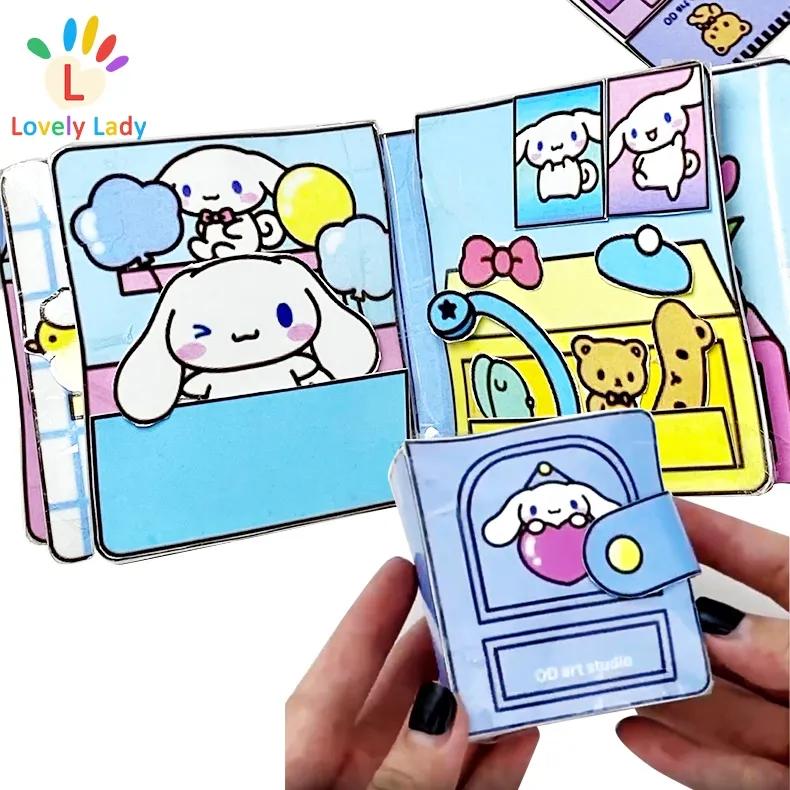 Cinnamoroll Doll Dressup Mini Squishy Book Cinnamoroll Diy Off