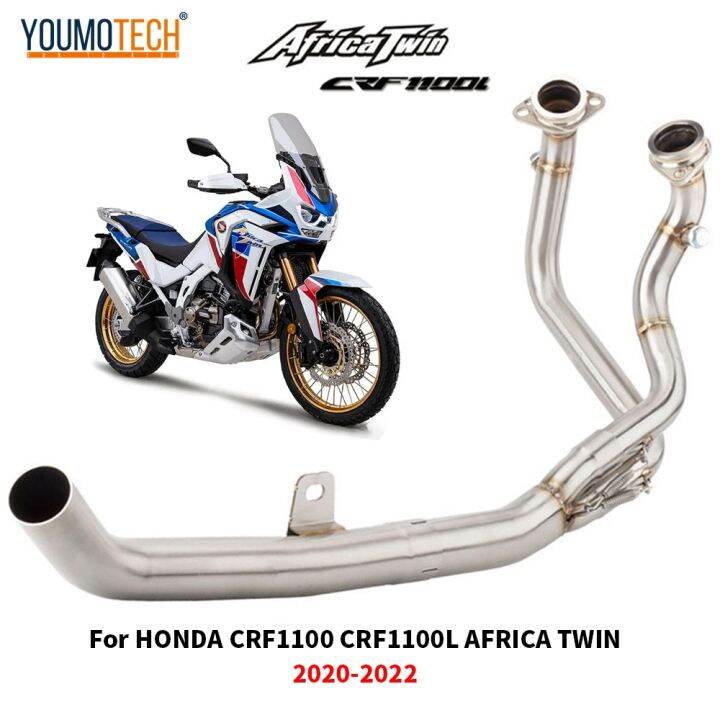 For Honda Crf1100 Crf1100L Africa Twin 2020 2023 Motorcycle Exhaust