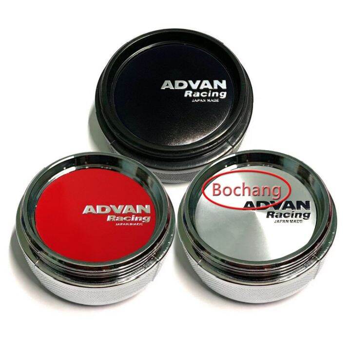 Bochang Pc Mm Mm Advan Racing Logo Red Black Silver Car Modified