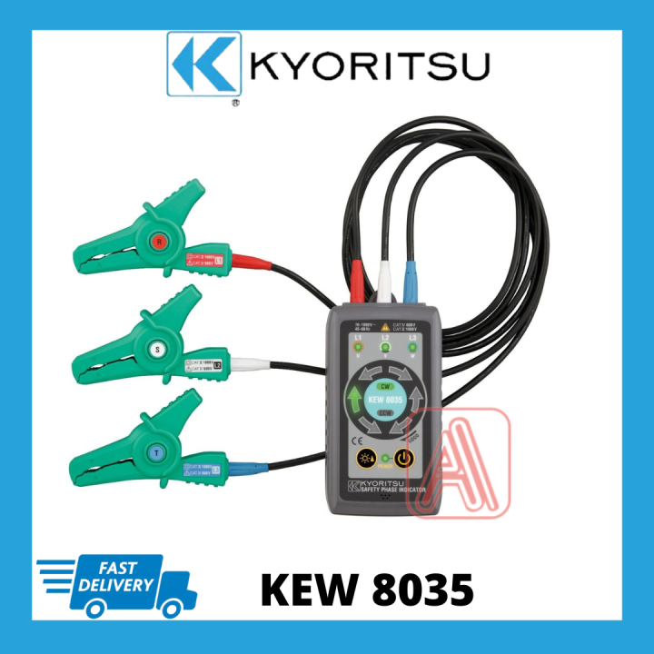 Original Kyoritsu Kew Non Contact Safety Phase Indicator Ready