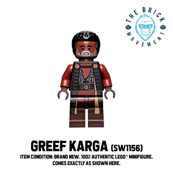 Lego Sw The Mandalorian Greef Karga Minifigure Lazada Ph