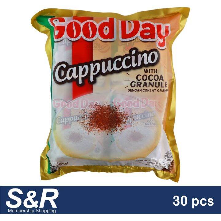 Good Day Cappuccino With Cocoa Granule 30pcs Lazada PH