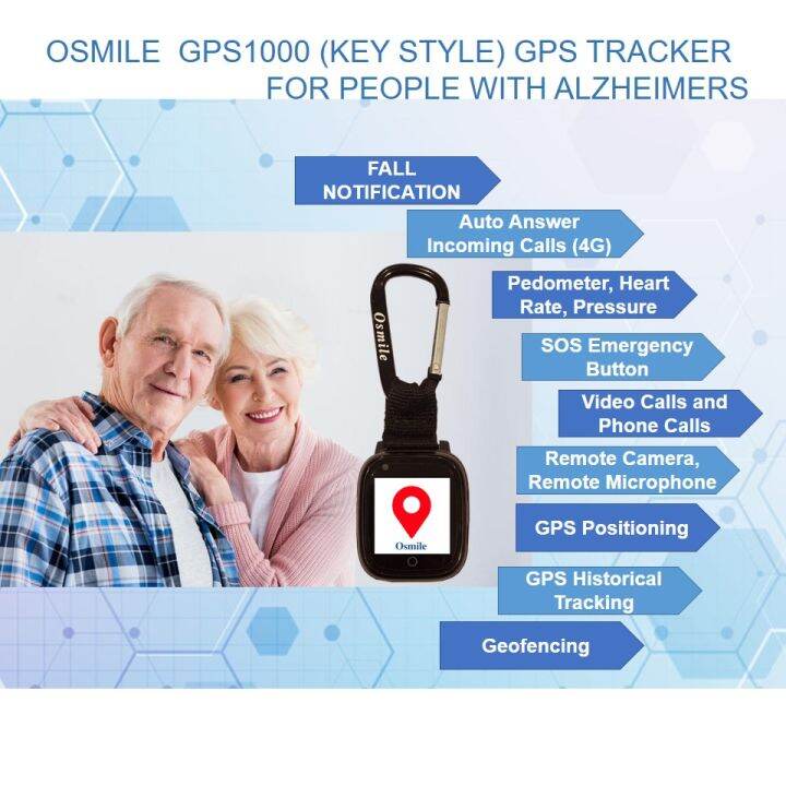 Osmile Gps Key Style Gps Tracker For People With Alzheimers Lc