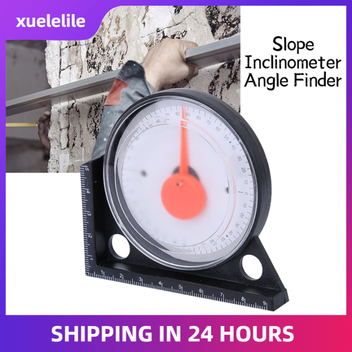 Multifunctional Plastic Slope Inclinometer Angle Finder Level Meter