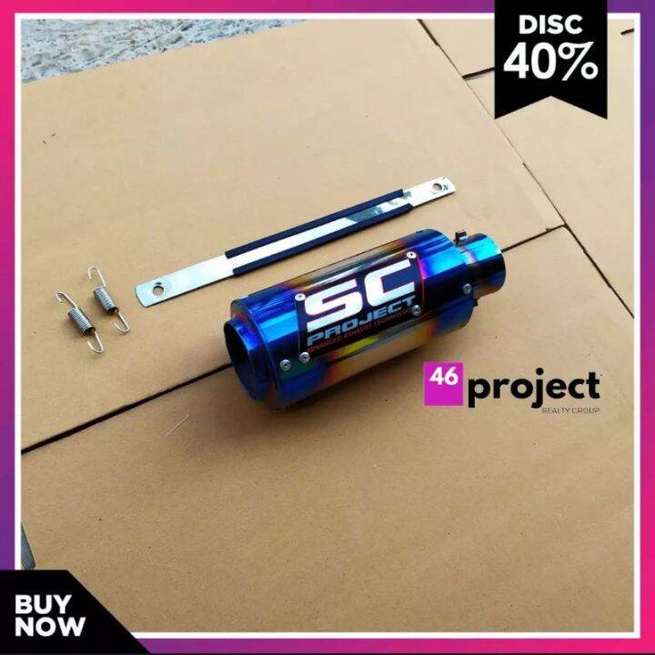 Slincer Knalpot SC Project Bluemoon Only Lazada Indonesia