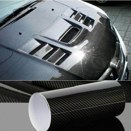 D Carbon Fiber Sticker Waterproof Vinyl Car Wrap Sheet Roll Film