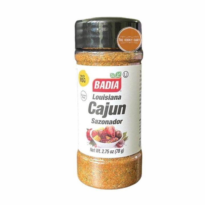 Badia Louisiana Cajun Seasoning Spice Powder 78 Grams Lazada PH