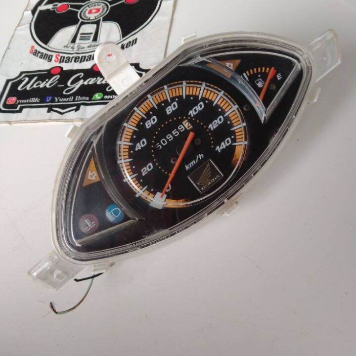 Spidometer Vario Karbu Lama Original Copotan Speedometer Vario