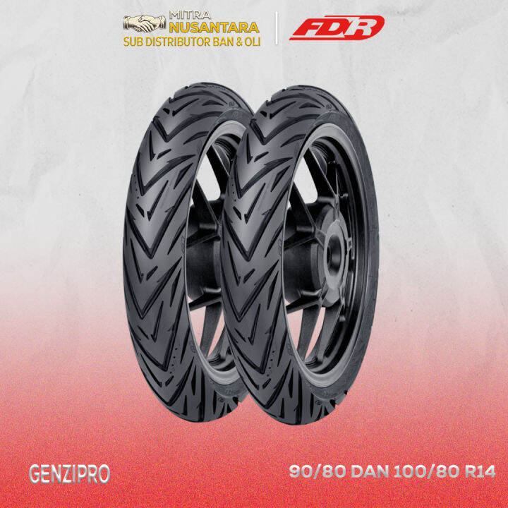 PAKET BAN VARIO 150 FDR GENZIPRO 90 80 DAN 100 80 R14 TUBELESS Lazada