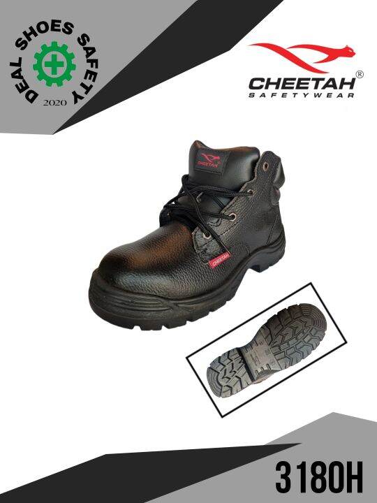 Sepatu Safety Cheetah Hitam Safety Shoes Cheetah H Lazada